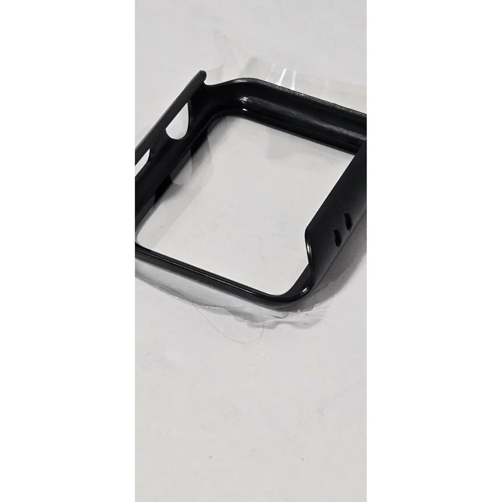 NEW PZOZ Case for Apple Watch Series 2/3 42mm Black‎ w/ Screen Protector